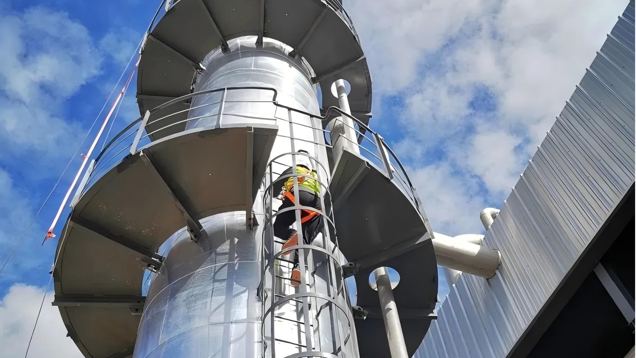 致敬勞動(dòng)者！摩洛哥脫氨塔總承包項(xiàng)目發(fā)起竣工沖刺